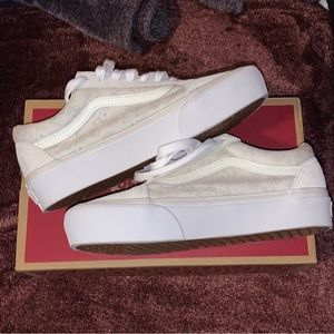 Vans Old Skool PLATFORM Tonal Floral Women
